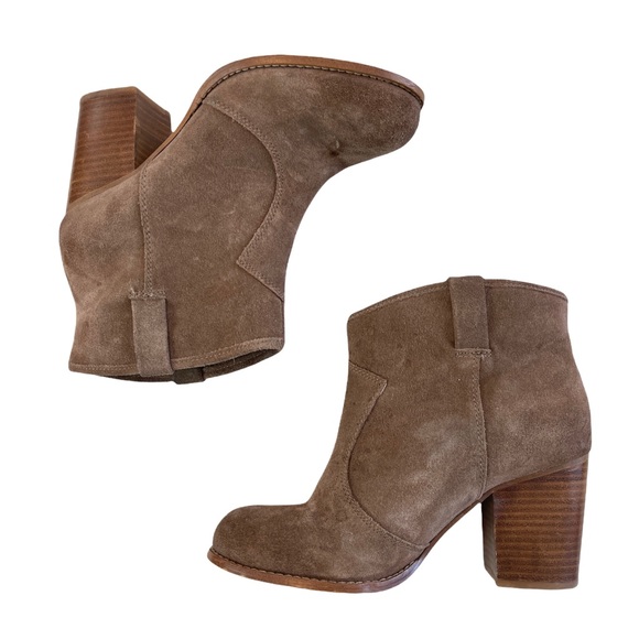 Splendid Lakota Suede Ankle Booties Size 8M - Picture 3 of 16